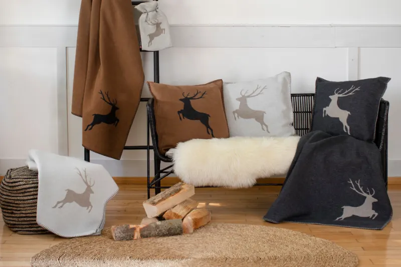 Sylt Stag Cushion Cover