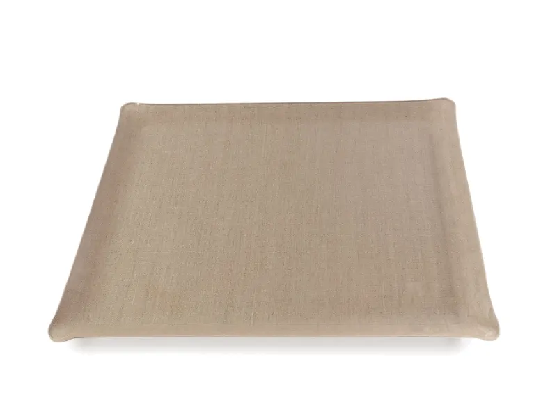 Linen Natural Acrylic Tray