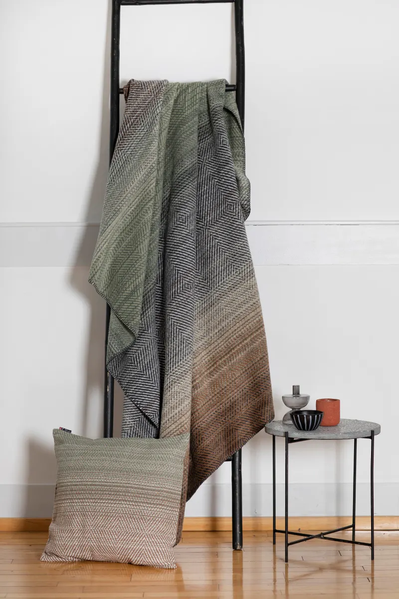 Savona Gradient Herringbone Throw