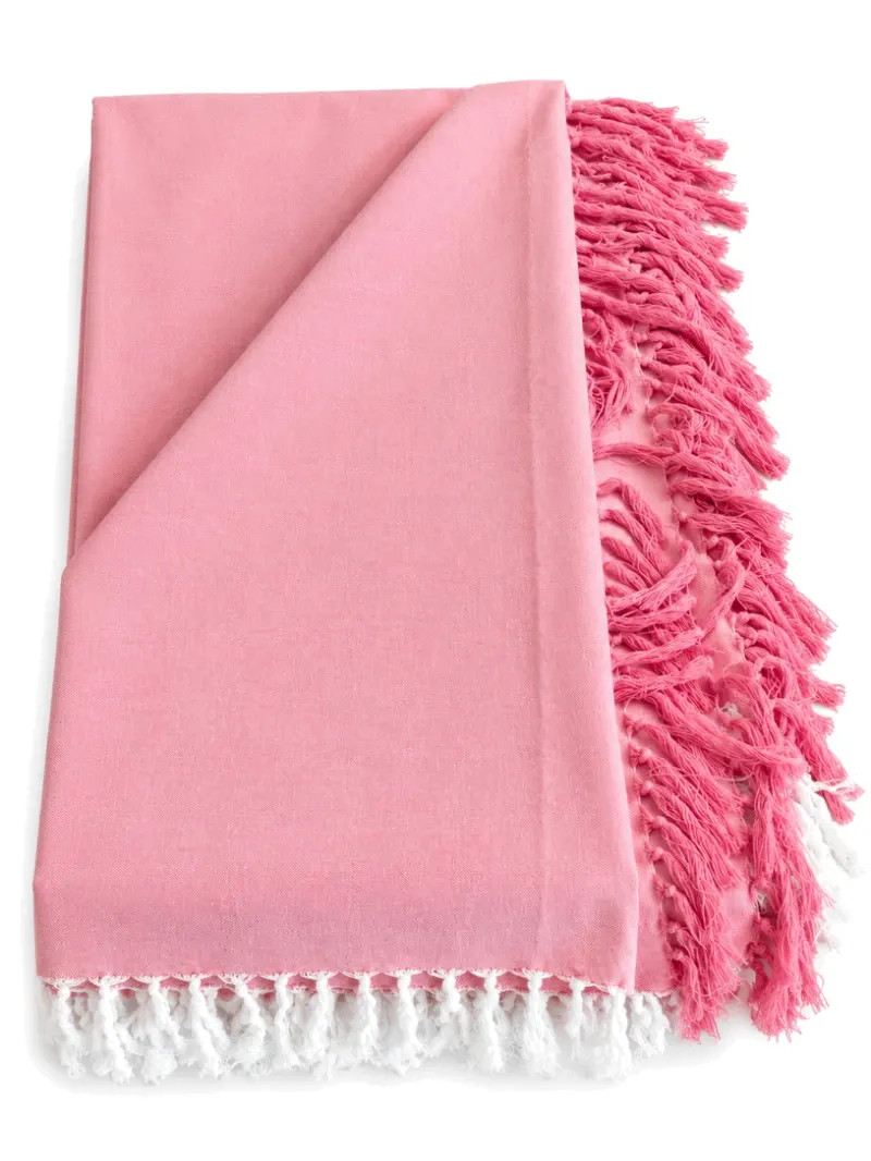 TABLE CLOTH TEXTILE CHAMBRAY BABY PINK