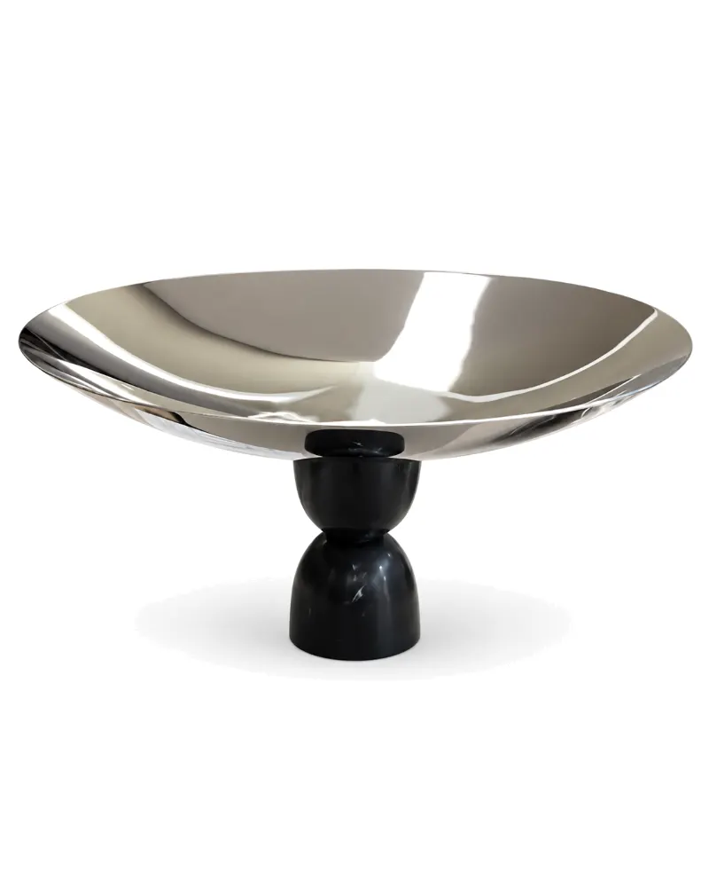 Stainless Steel Bowl With Stand