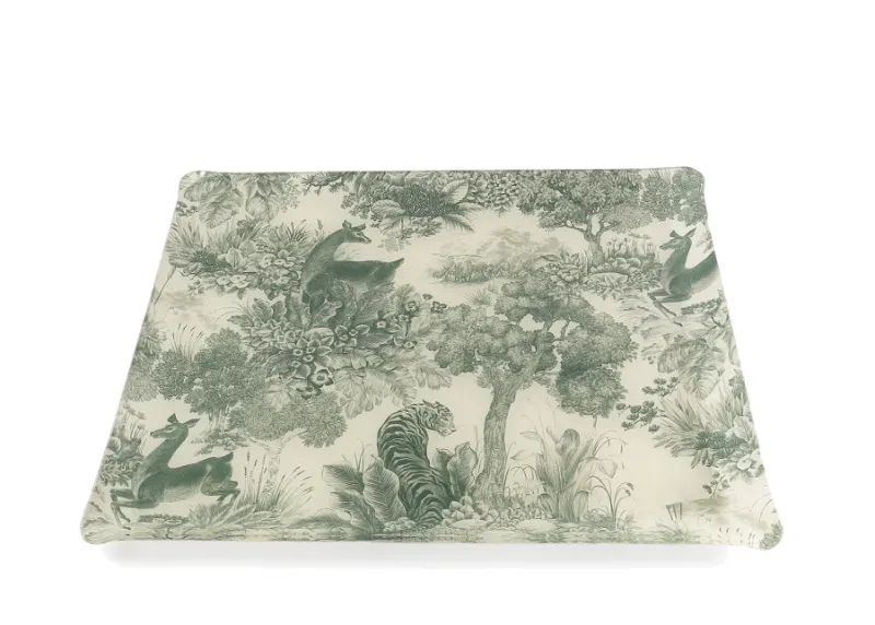 Gaia Green Acrylic Tray