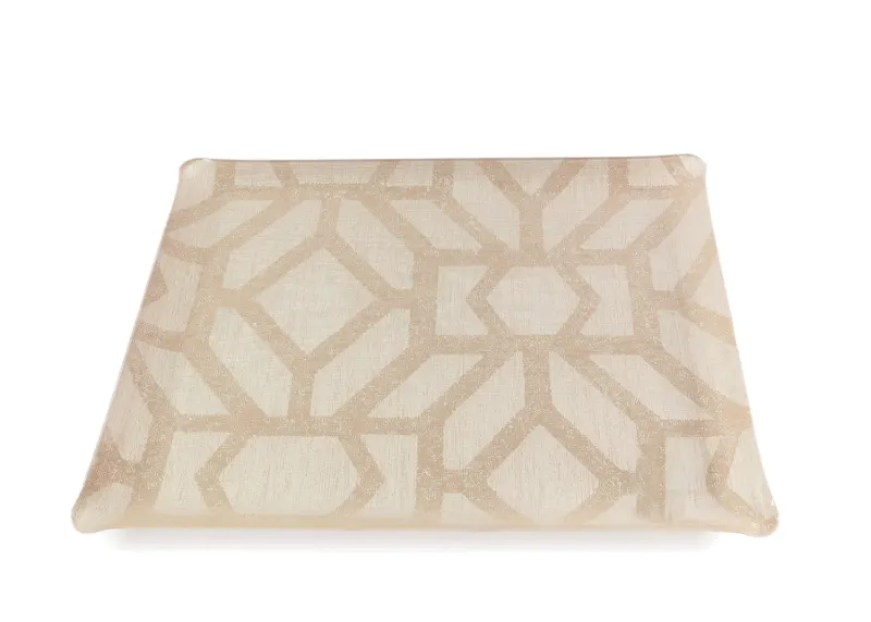 Tribal Cream Acrylic Tray