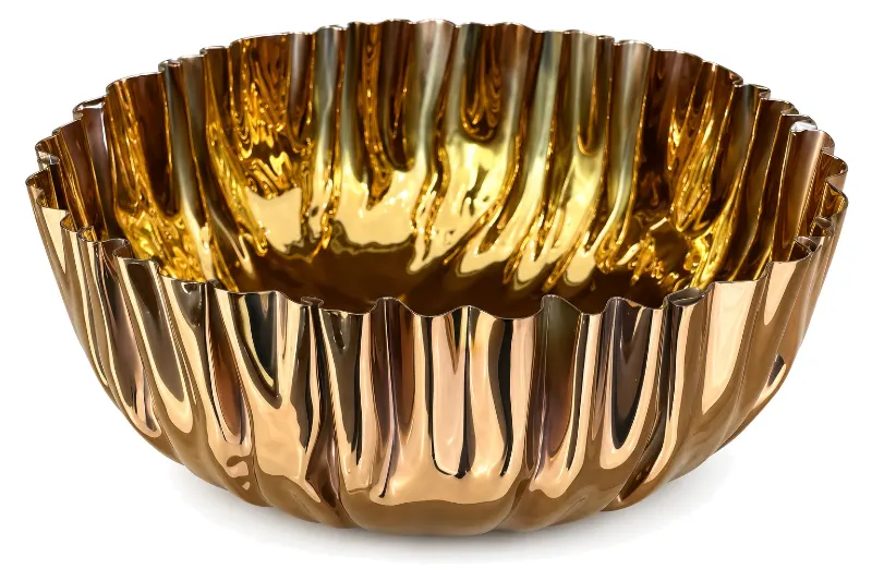 Crimple Round Bowl