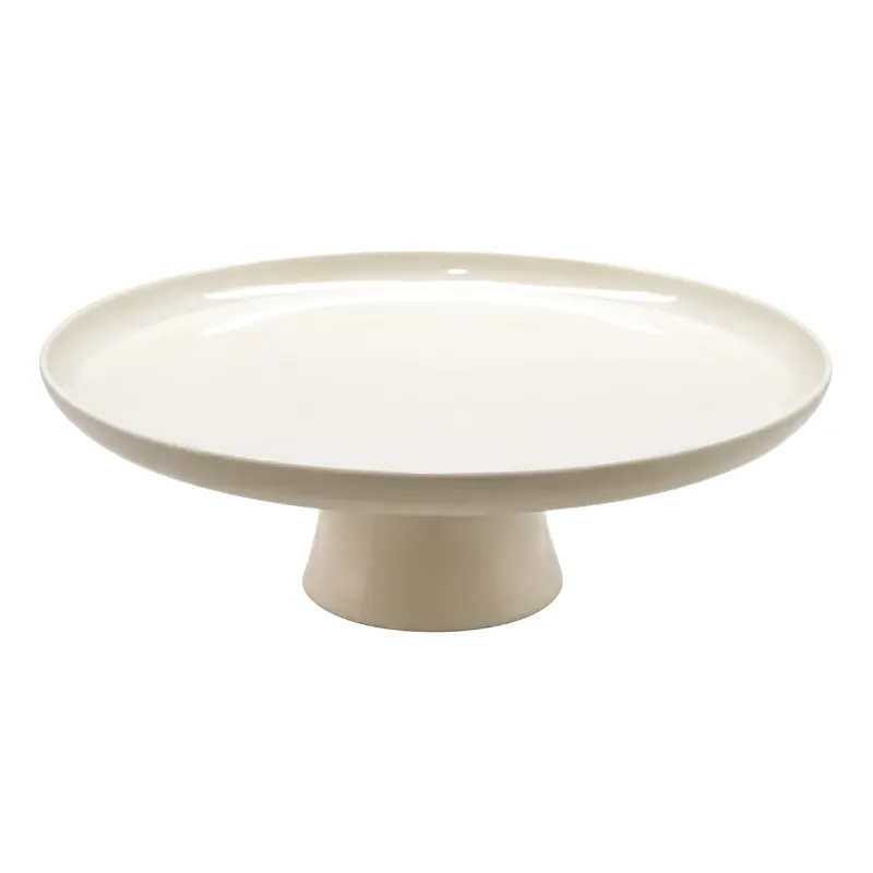 Ivory Ceramic Cake Stand