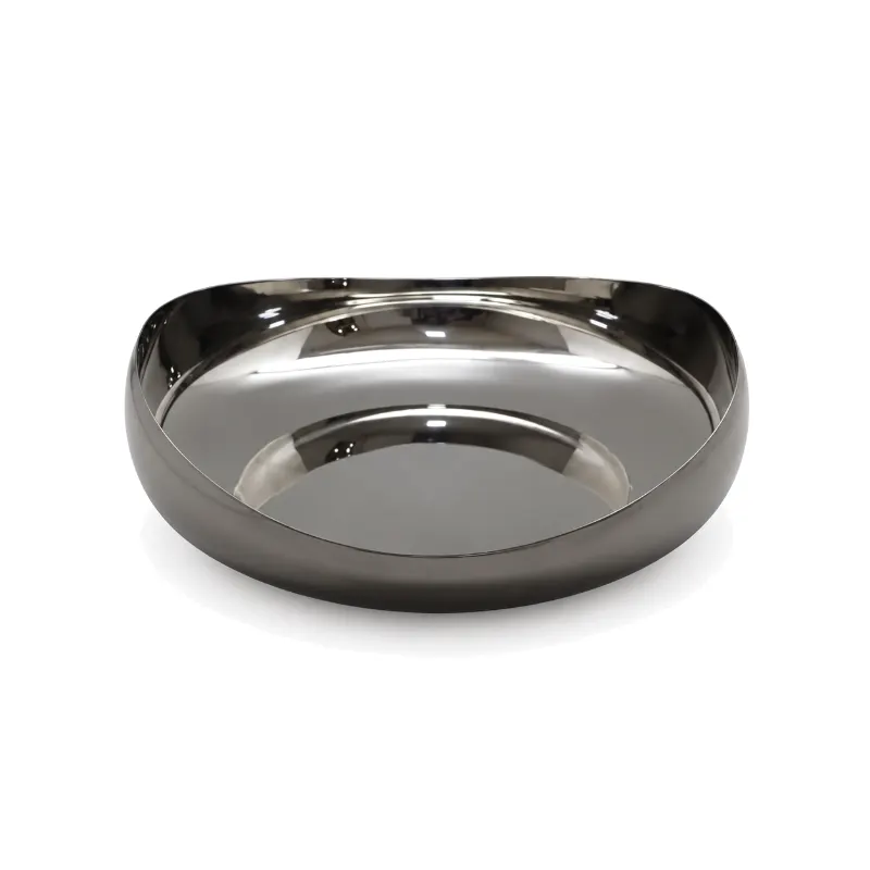 Polished Gunmetal Bowl