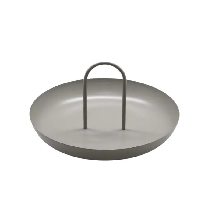 One-Tier Metal Stand with Handle
