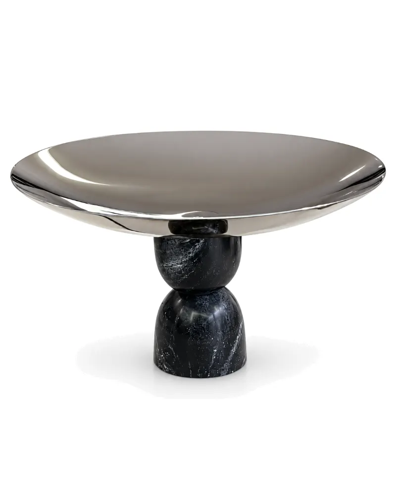 Stainless Steel Bowl With Stand