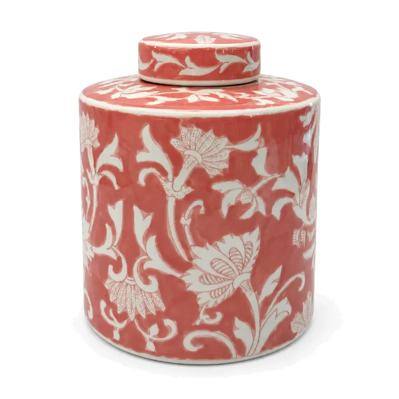 Hailey Flower Porcelain Jar