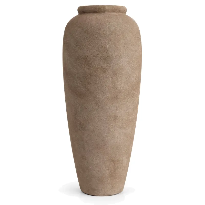 Florence antique gold Long Vase