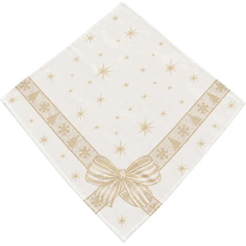 CHRISTMAS BEIGE RUNNER 97*100