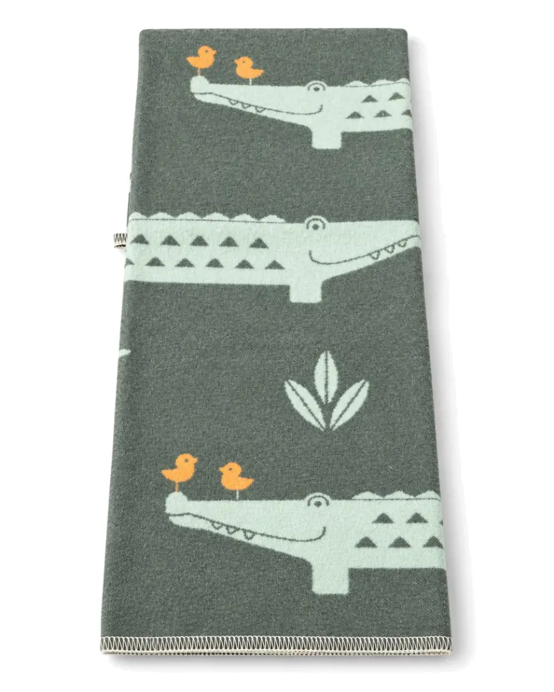Juwel Crocodiles Baby Blanket