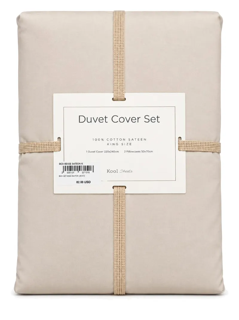 Beige Duvet Cover Set