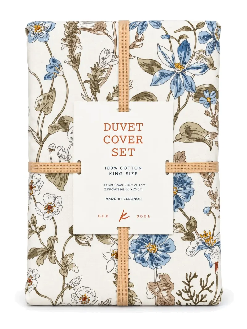 Blue Forest Duvet Cover Set