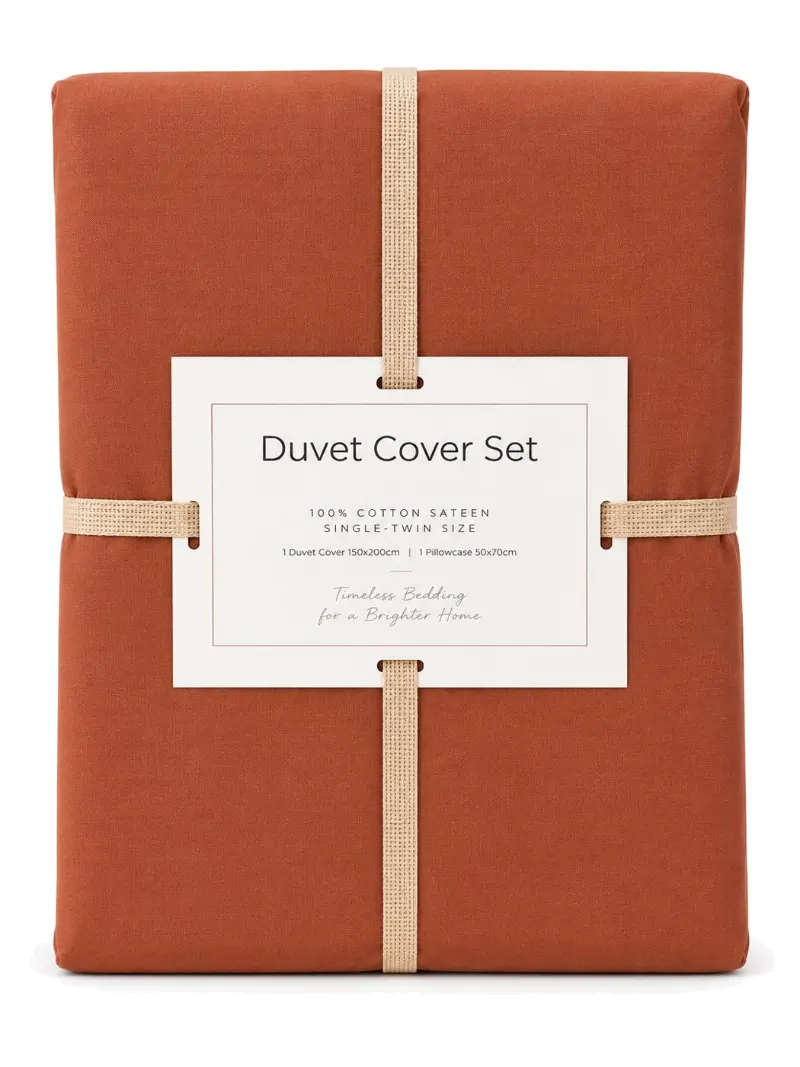 Brick Duvet Cover Set