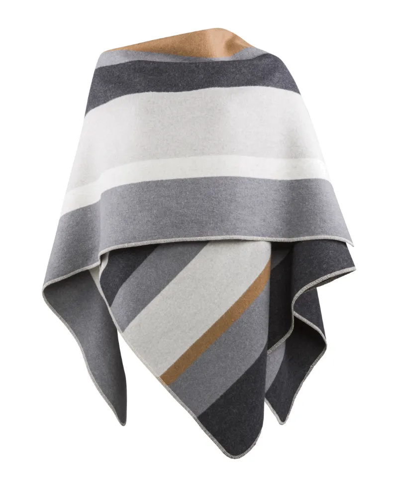 Silvretta Stripes Poncho Blanket