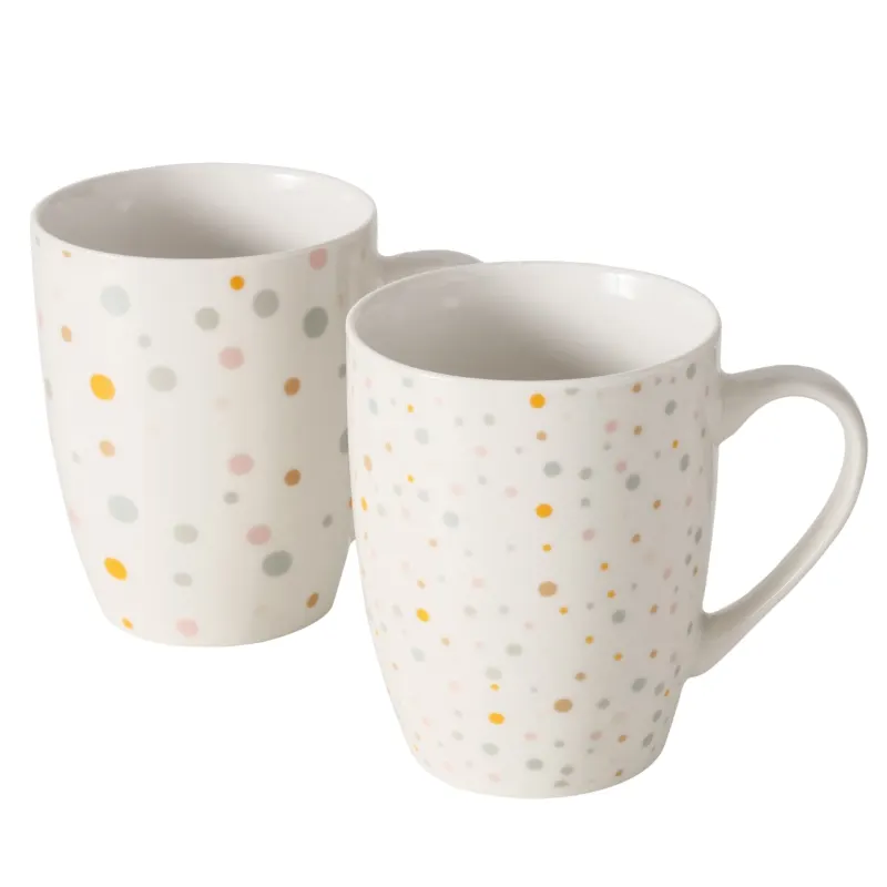 Lavina Dotted Bone China Mug