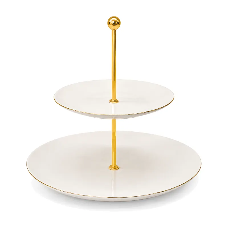 Two-Tier Madison Fascetta Cake Stand