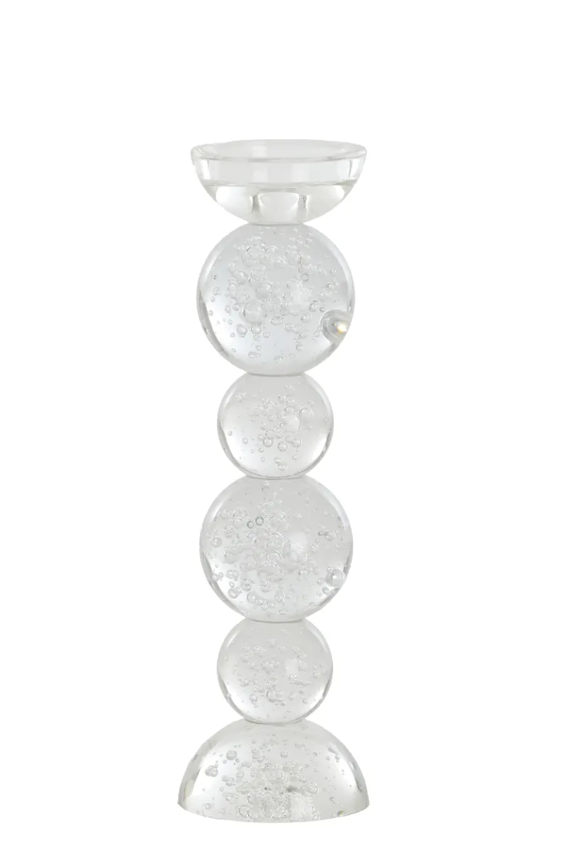 Itinga Bubble Glass Candle Stick thumbnail 2