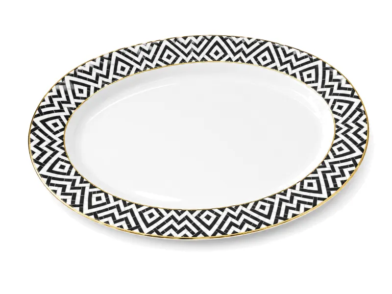 Art Deco Oval Platter