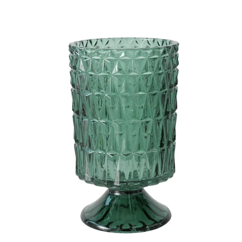 Taloa Round Lacquered Glass Windlight