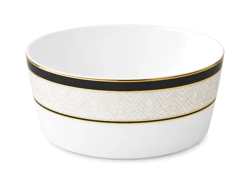 Art Deco Salad Bowl