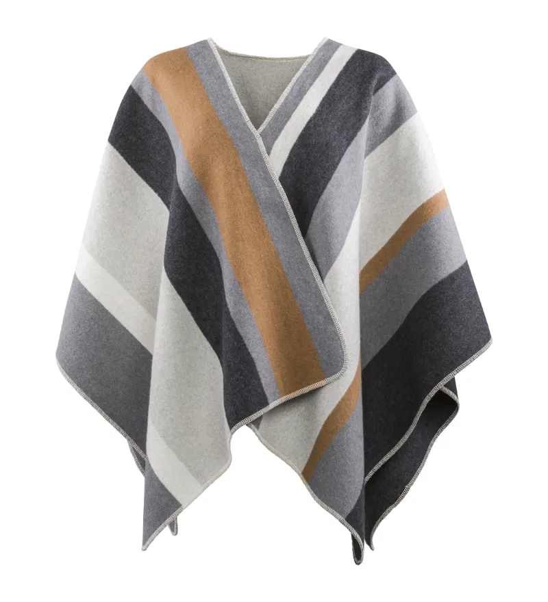 Silvretta Stripes Poncho Blanket thumbnail 2
