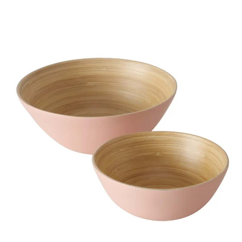 Round Bamboo Bowl