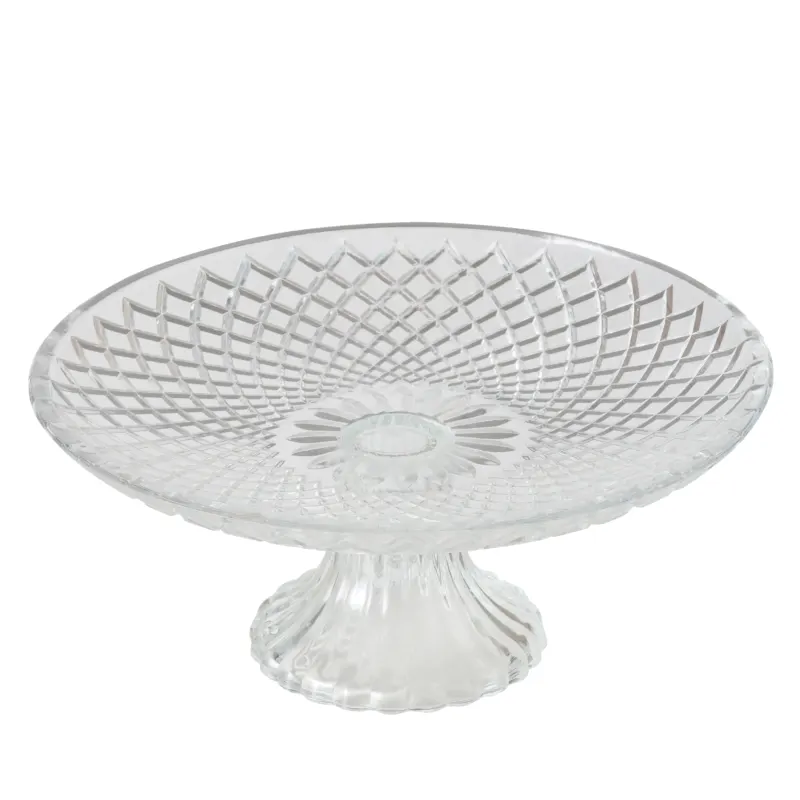 Ruka Glass Cake Plate