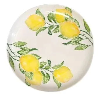 Organic Round Shallow Bowl